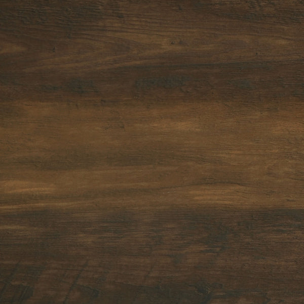 English Elm Madra Dark Pine TV Stand with Sliding Doors, 2-Drawer Storage, Rustic Modern Engineered Wood Console B062P344954