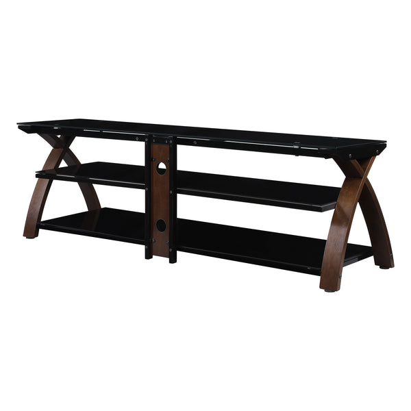 OSP Home Furnishings Timber 67" TV Stand Espresso