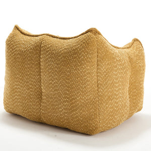 English Elm Sofa plush beanbag chair with superfiber cover and resilient foam filling for ultimate home comfort and relaxation Yellow W1996P252269