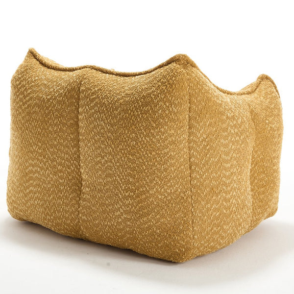 English Elm Sofa plush beanbag chair with superfiber cover and resilient foam filling for ultimate home comfort and relaxation Yellow W1996P252269