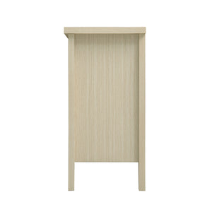 English Elm Hollowed-Out Cabinet With 4 Doors - Stylish American Furniture For Living Room, Bedroom & Study W688P223025