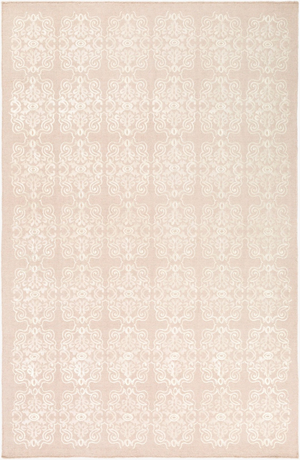 Surya Adeline Handmade Wool Viscose Flatweave Runner Rug Global Eclectic Hallway Accent 4'3" x 6'2" Rectangle ADE6000-4362