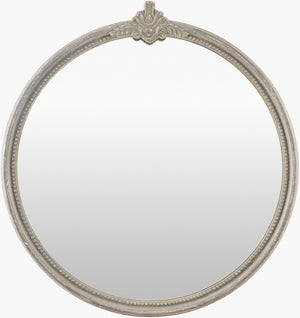 Livabliss Aden French Country Accent Mirror Distressed Finish Artisan Wall Decor for Home ADEN002-3230