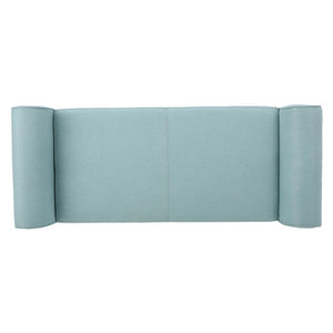English Elm Hayes Upholstered Storage Bench with Rolled Arms for Entryway Bedroom or Living Room 57735.00LBL
