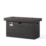 Christopher Knight Home® - Noble House - Custer Outdoor Rectangular Fire Pit