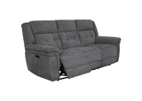 Parker Living Richland - Bristol Grey Power Reclining Sofa Loveseat and Recliner Bristol Grey MRIC-321PH-BRGR Parker House