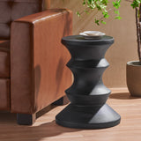 Christopher Knight Home® - Noble House - Adilynn Indoor 22" Light-Weight Concrete Side Table, Black