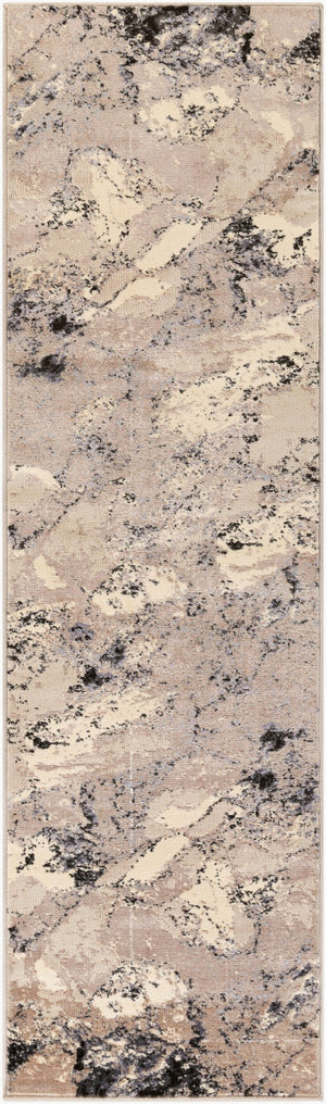 Livabliss Amadeo Graphic Runner Rug Polypropylene Blend for Hallways and Modern Entryways ADO1019-24710