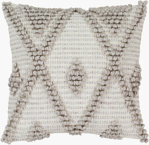 Livabliss Anders Farmhouse Cottage Square Throw Pillow Soft Cotton Blend for Living Rooms ADR005-1818P