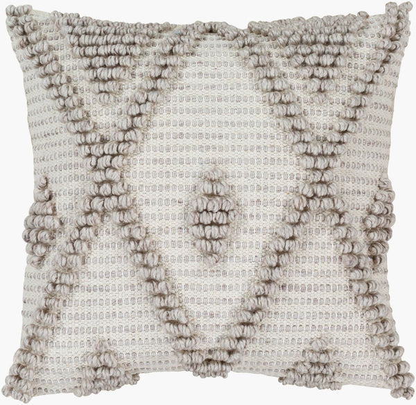Livabliss Anders Farmhouse Cottage Square Throw Pillow Soft Cotton Blend for Living Rooms ADR005-1818P