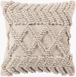 Livabliss Anders Farmhouse Cottage Square Throw Pillow Soft Cotton Blend Sofa Accent ADR008-2222P