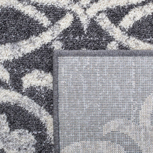 Safavieh Adirondack 114 Power Loomed 5% Polypropylene, 40% Jute, 5% Polyester Rug Charcoal / Ivory ADR114H-10