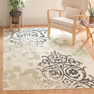Safavieh Adirondack 114 Power Loomed  Rug Ivory / Green ADR114Y-10