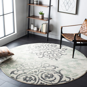 Safavieh Adirondack 114 Power Loomed  Rug Ivory / Green ADR114Y-10