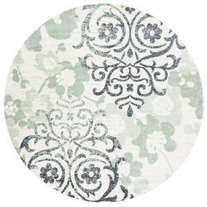 Safavieh Adirondack 114 Power Loomed  Rug Ivory / Green ADR114Y-10