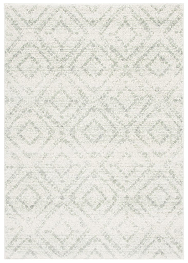 Safavieh Adirondack 131 Power Loomed 55% Polypropylene, 40% Jute, 5% Polyester Rug Ivory / Green ADR131X-1115