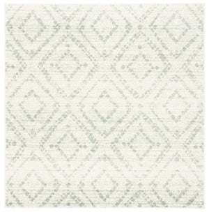 Safavieh Adirondack 131 Power Loomed 55% Polypropylene, 40% Jute, 5% Polyester Rug Ivory / Green ADR131X-1115