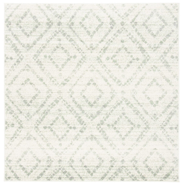 Safavieh Adirondack 131 Power Loomed 55% Polypropylene, 40% Jute, 5% Polyester Rug Ivory / Green ADR131X-1115