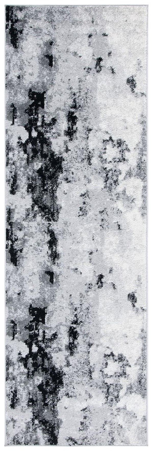 Safavieh Adirondack 134 Power Loomed 55% Polypropylene, 40% Jute, 5% Polyester Rug Grey / Black ADR134Z-216