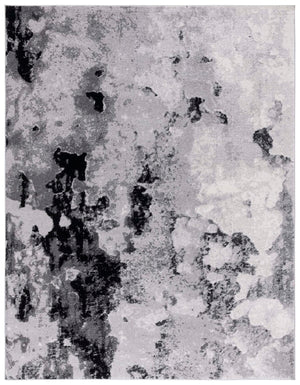 Safavieh Adirondack 134 Power Loomed 55% Polypropylene, 40% Jute, 5% Polyester Rug Grey / Black ADR134Z-216