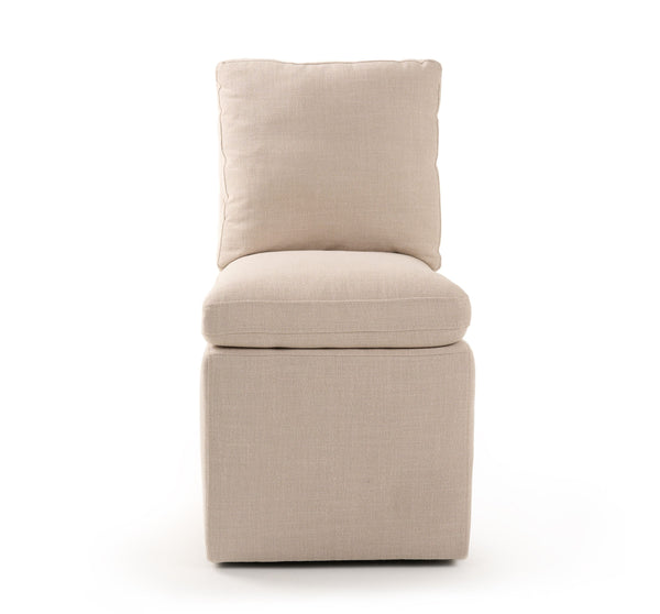 VIG Furniture Modrest Adrian - Modern Beige Fabric Dining Chair VGKK-KF-Y1066-BGE