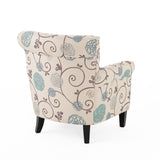 Christopher Knight Home® - Noble House - Roseville Fabric Floral Club Chair