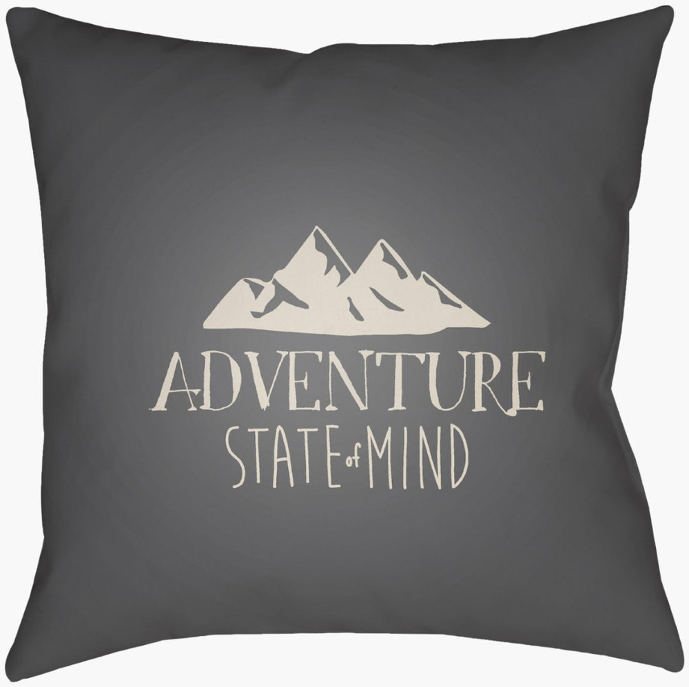 Livabliss Adventure Geometric Woven Polyester Throw Pillow Structured Square for Sofa or Bed ADV007-1818