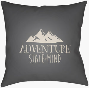 Livabliss Adventure Geometric Woven Polyester Throw Pillow Structured Square for Sofa or Bed ADV007-1818