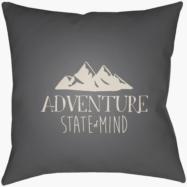 Livabliss Adventure Geometric Woven Polyester Throw Pillow Structured Square for Sofa or Bed ADV007-1818
