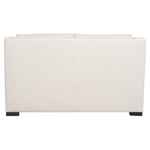 Bernhardt Bernhardt Germain Loveseat — Compact 66" Two-Seater With Plush Cushions, Wood Legs & Toss Pillows - Made to Order B2665A