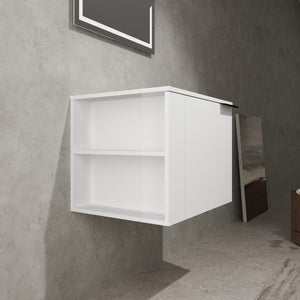 English Elm 24" Modern Bathroom Vanity Cabinet For Large Spaces - Stylish Storage & Customizable Sink Options W1972P204942