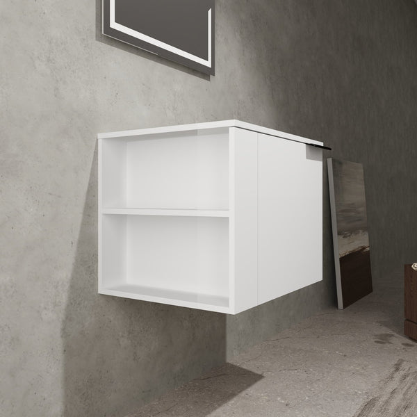 English Elm 24" Modern Bathroom Vanity Cabinet For Large Spaces - Stylish Storage & Customizable Sink Options W1972P204942