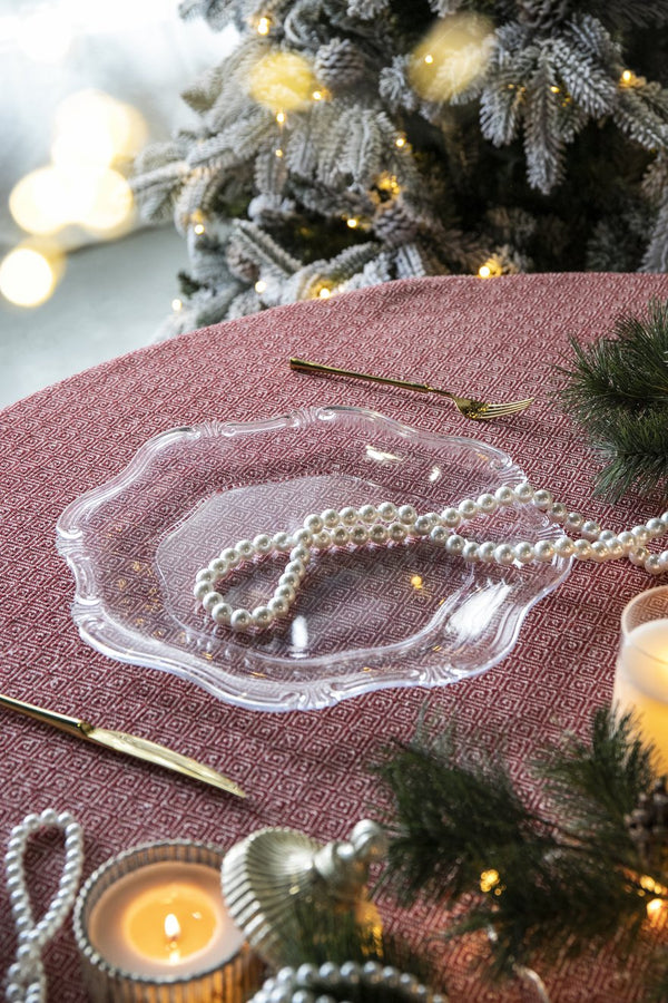 English Elm 8 Pack Plastic Charger Plates - Stylish, Durable Tableware For Events, Weddings & Everyday Dining W2078P285453