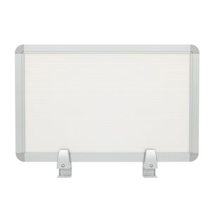 OSP Home Furnishings Privacy Screen for Prado Desk Return Silver