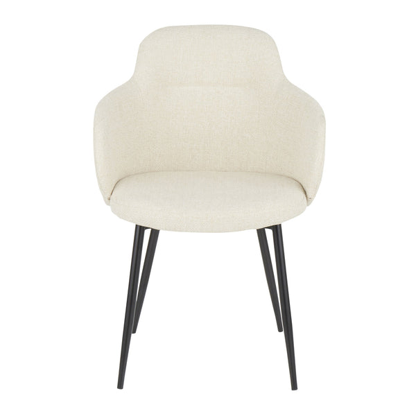 English Elm Mason Swivel Dining Chairs Faux Leather Upholstered with Steel Base Set of 2 B202P223435