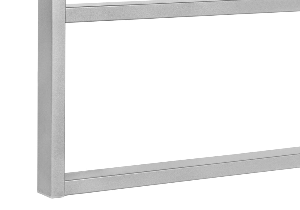 English Elm Computer Desk - Contemporary Grey Concrete & Metal Design For Stylish Home Office Workspace Solutions B2710P219884