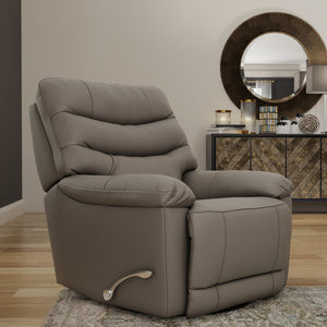 English Elm Global Home Swivel Glider Recliner In Oslo Sky - Stylish Comfort, Manual Footrest, Durable Design! B339P333951