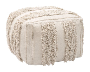 Peru Ottoman Beige 109822 Zuo Modern