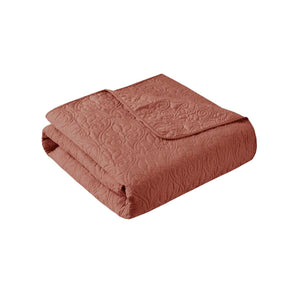 English Elm 3 Reversible Quilt Set Full/Queen with Pre-Washed Cotton Filling, Patterned Quilting, Anti-Microbial Care Red 17.72 L x 15.35 W x 8.66 H B035P266678