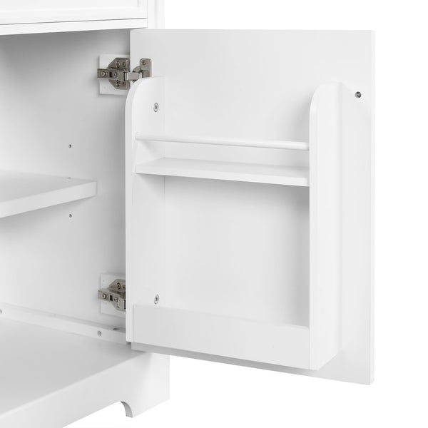 English Elm 20" Modern Bathroom Vanity With Sink, Soft-Close Door, Adjustable Shelves & Stylish Storage Rack N725P351848K