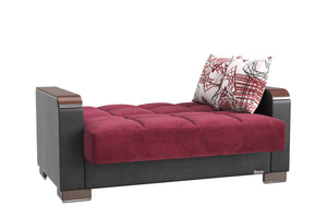 English Elm Primenest Zenaero X Convertible Loveseat With Storage - Stylish Upholstered Sleeper For Small Spaces B030P281772-GIGA