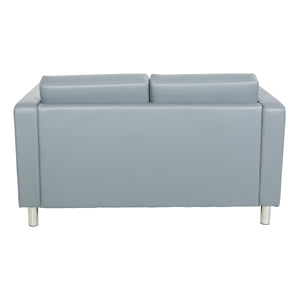 OSP Home Furnishings Pacific LoveSeat Charcoal Grey