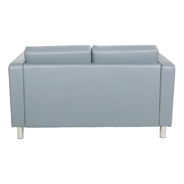OSP Home Furnishings Pacific LoveSeat Charcoal Grey