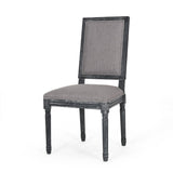 Christopher Knight Home® - Noble House - Regina French Country Wood Upholstered Dining Chair - Set of 2