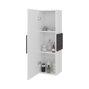 English Elm Vanguard Wall Mount Medicine Cabinet with Three Shelves for Bathroom Organization B070P490011