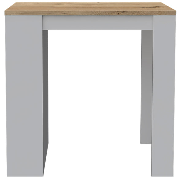 English Elm Alameda Modern Kitchen Island with Three Concealed Drawers, Multicolor Particle Board, 36.2" Top B128S00130