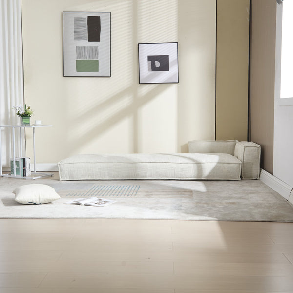 English Elm Coolmore Modular Chenille Sofa - Versatile Space-Saving Design With Side Pockets For Easy Storage W1152P320324