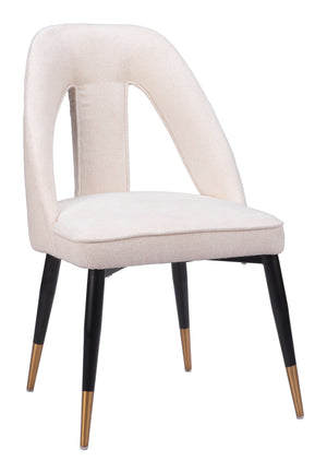 Artus Dining Chair Ivory 110002 Zuo Modern