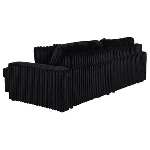 English Elm Clifford Corduroy Power Reclining Sectional Sofa with Dual Chaise and Usb Ports B062S01735