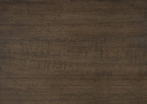 English Elm Contemporary Brookings Side Chairs Set of 2 — Brown Acacia Veneer, Textured Gray Fabric Seats, Fan-Stitched Backrests B011P285312